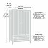 Sauder Dakota Pass Armoire Coa , Safety tested for stability to help reduce tip-over accidents 419077